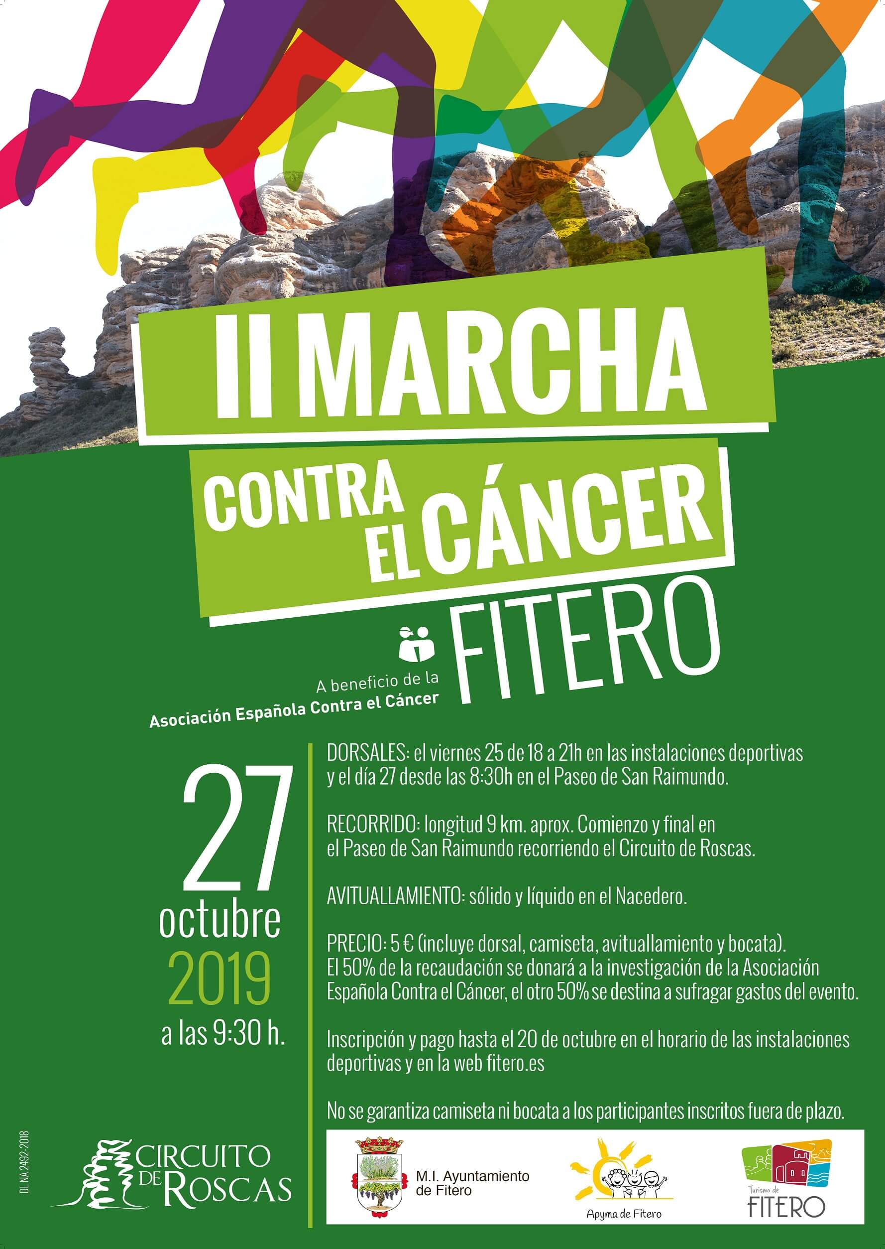 II Marcha contra el Cáncer, Fitero - Imagen 2