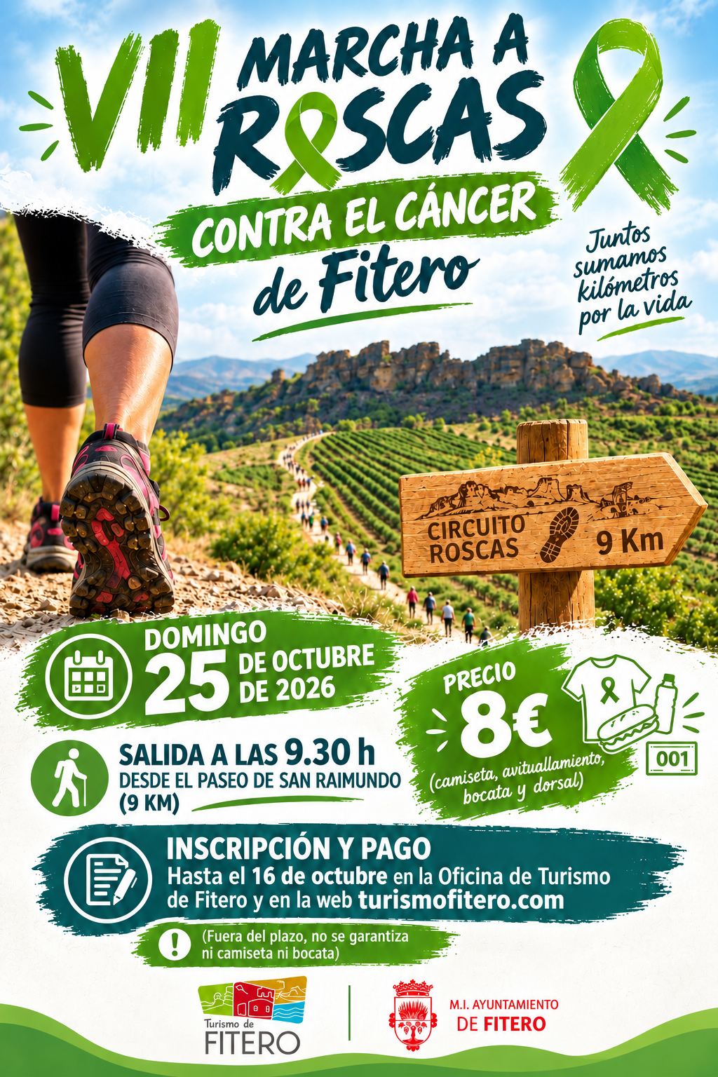 VII Marcha contra el Cáncer, Fitero