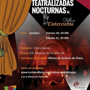 Visitas teatralizadas nocturnas al Fitero Cisterciense