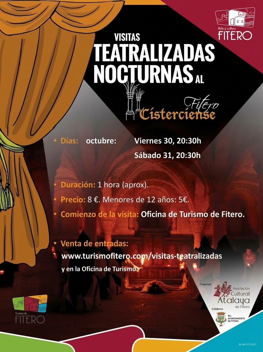 Visitas teatralizadas nocturnas al Fitero Cisterciense